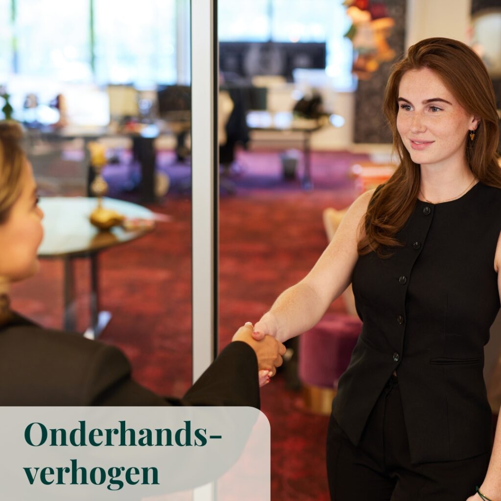 Hypotheek verhogen - onderhandsverhogen
